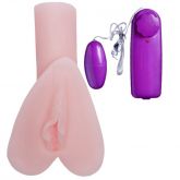 Masturbador Masculino Vagina Vibratória