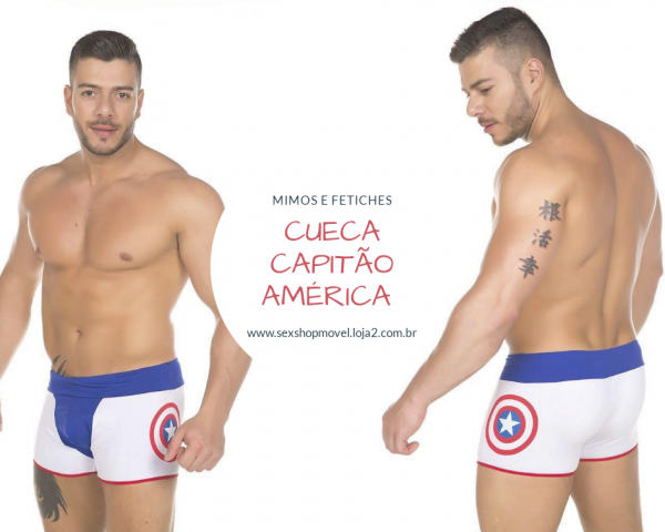 Cueca Capitão América