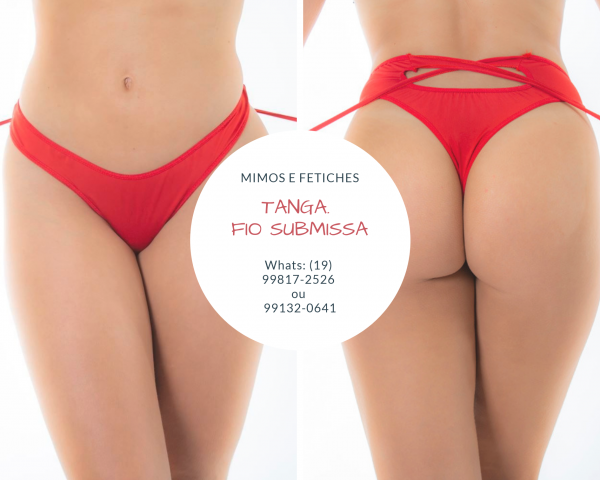 Tanga Fio Dental Submissa