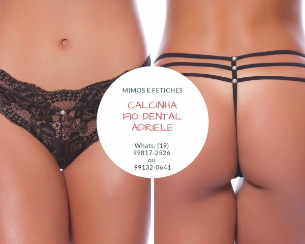 Calcinha Fio Dental Adriele Intima Delas