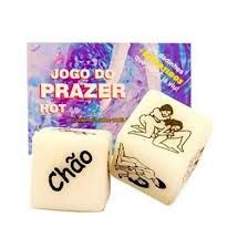 Dados Jogo do Prazer Hot Duplo Brilha no Escuro