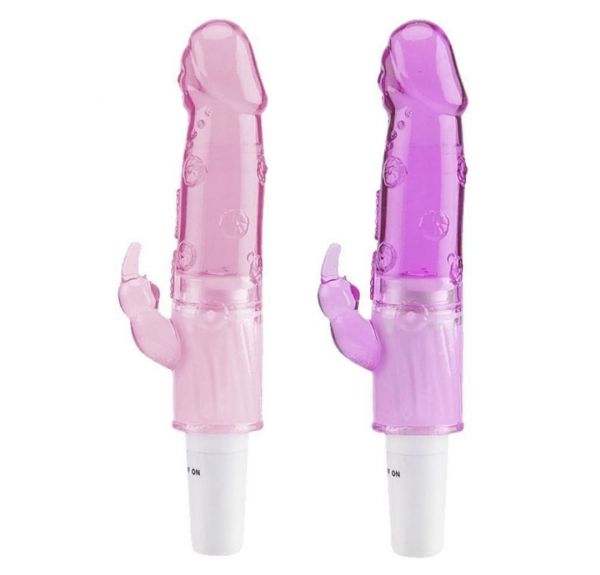 Vibrador Multivelocidade Rabbit Face Jelly